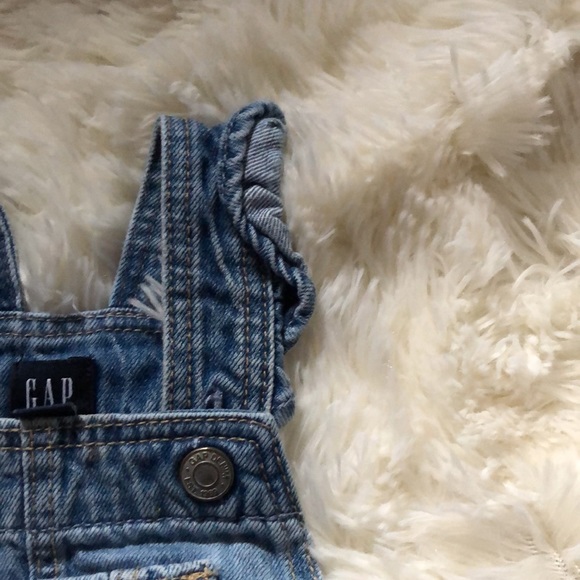 Gap 12-18m denim romper - Picture 6 of 7